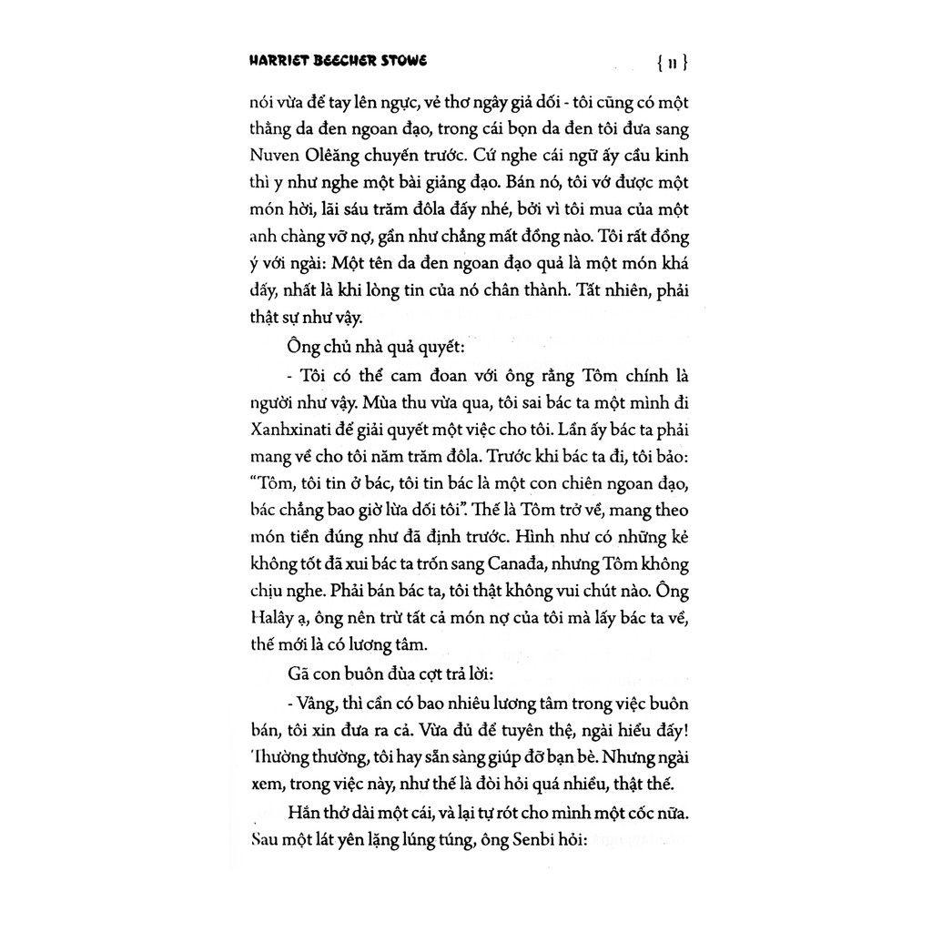 Sách- Túp Lều Bác Tôm - Harriet Beecher Stowe