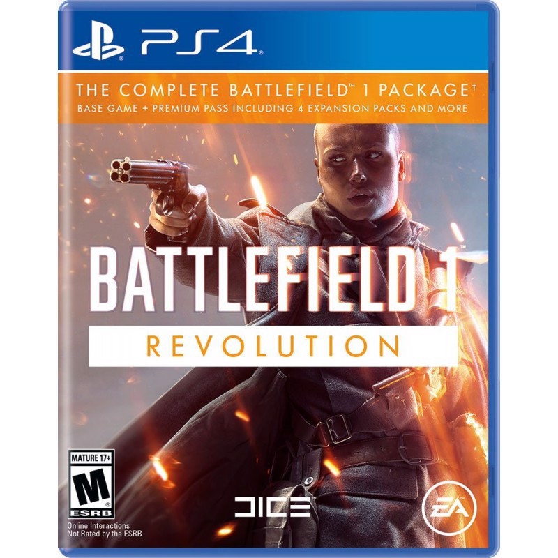 Đĩa Game PS4 Battlefield 1 Revolution Edition - Hàng Nhập Khẩu