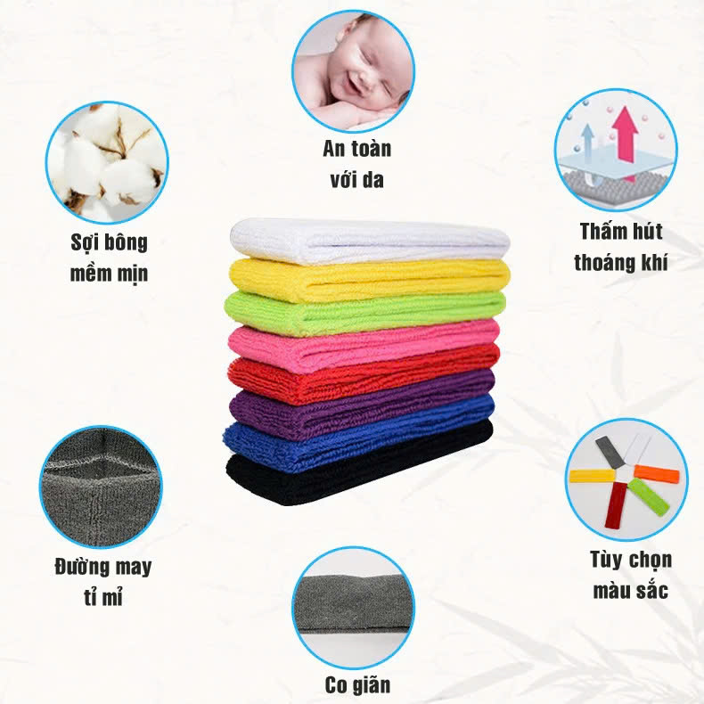 Băng Trán, Băng Đô Chặn Mồ Hôi Thể Thao Nam Nữ Sport Anti-Slip Sweatband Cao Cấp MÀU ĐEN