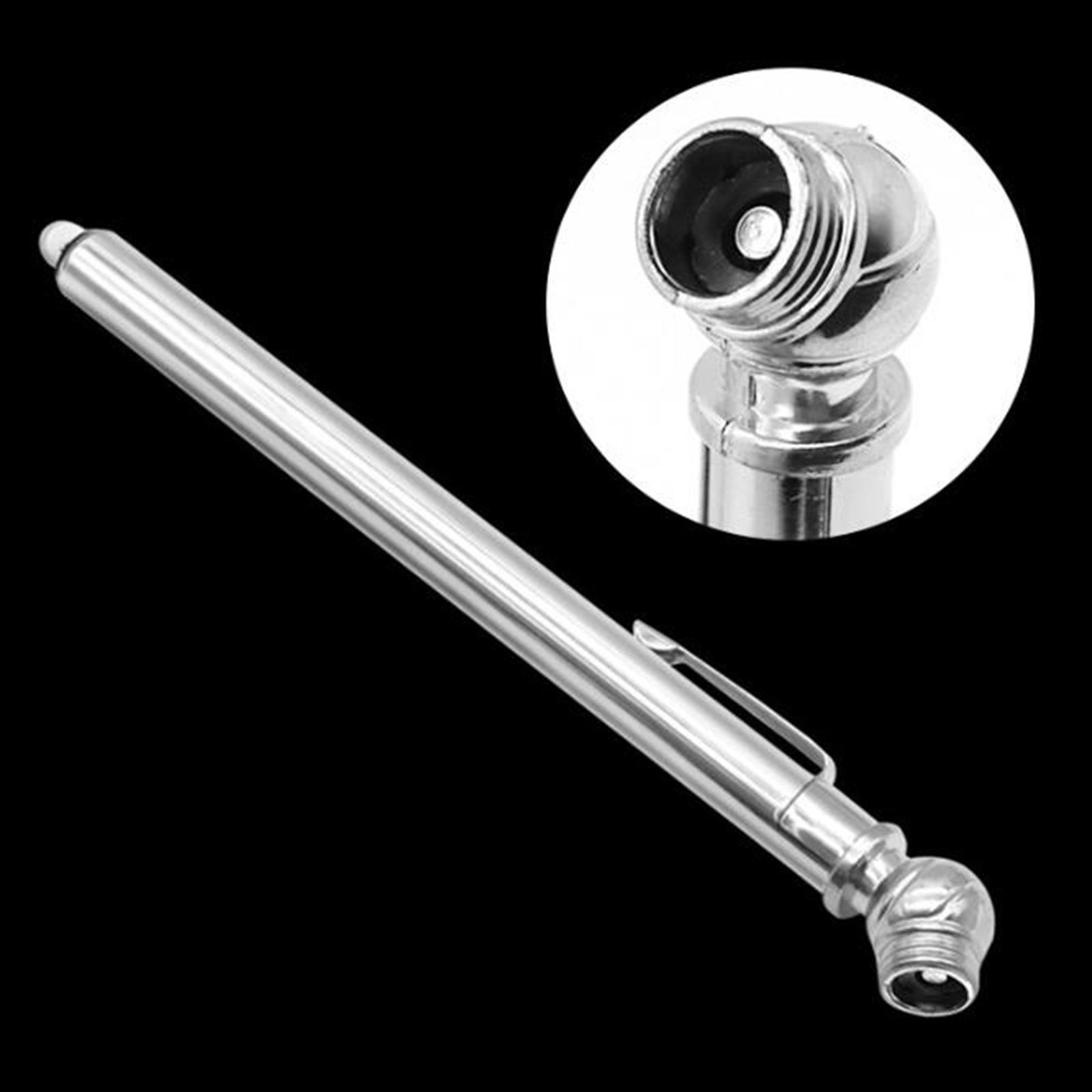 Vehicle Tire Gauge Tire Air Pressure Test Tool Pen Style Simple to Use Compact Clear Scale Durable Tire Pressure Test for Vehicles Auto