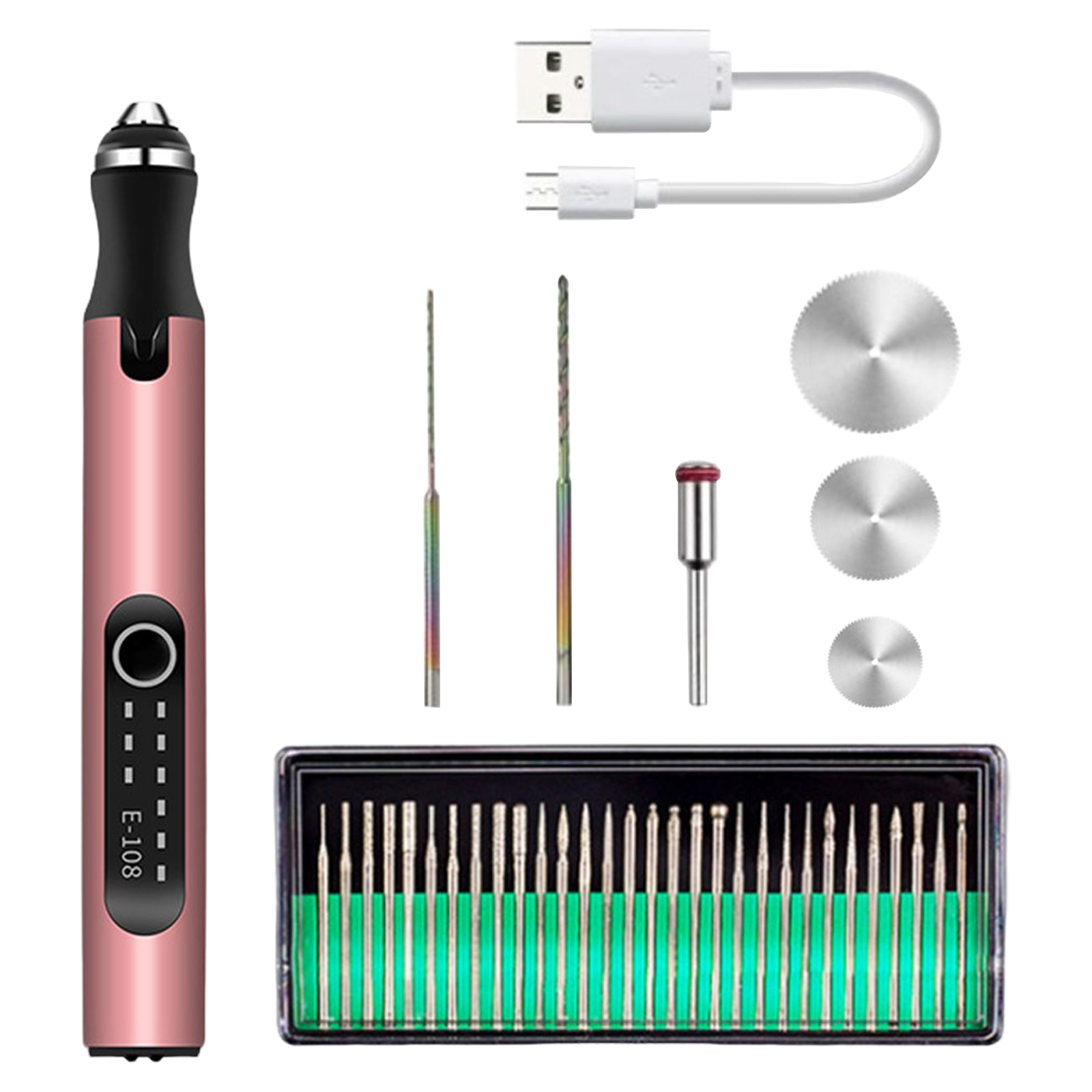 Mini Micro Engraver Pen Engraving Tool Kit USB Handheld for Metal Jewelry Etching