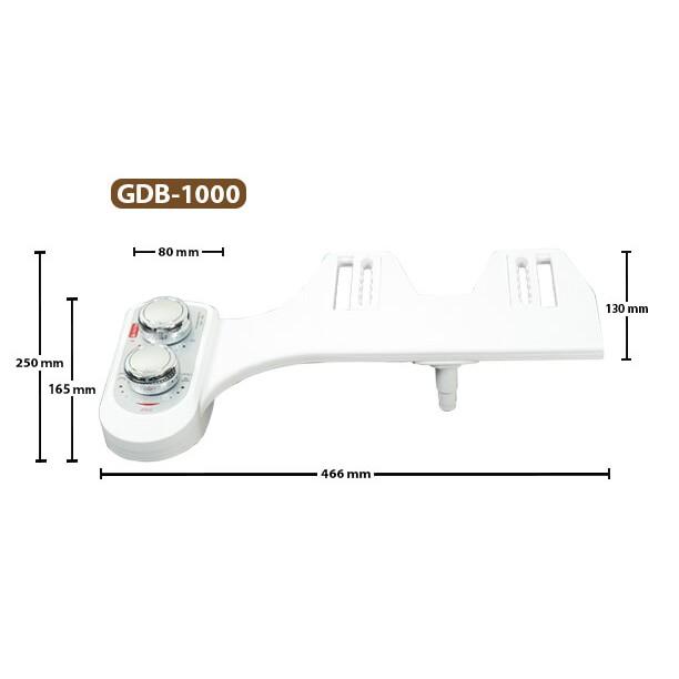 Vòi rửa vệ sinh thông minh Hyundae Bidet GDB 1000, Chính Hãng, 1 Vòi Nóng Lạnh, Linh Kiện Nhập Khẩu 100% Hàn Quốc