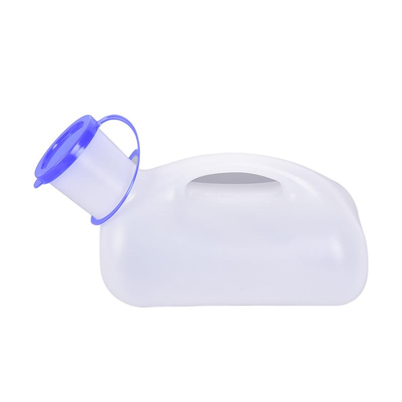 2PCS Unisex Urinoir cho xe hơi, Toliet Urinal cho nam và nữ, chai Bedpans Pee, với nắp và phễu, hộp nhựa cho xe hơi, ông già, trẻ em cho khu cắm trại ngoài trời
