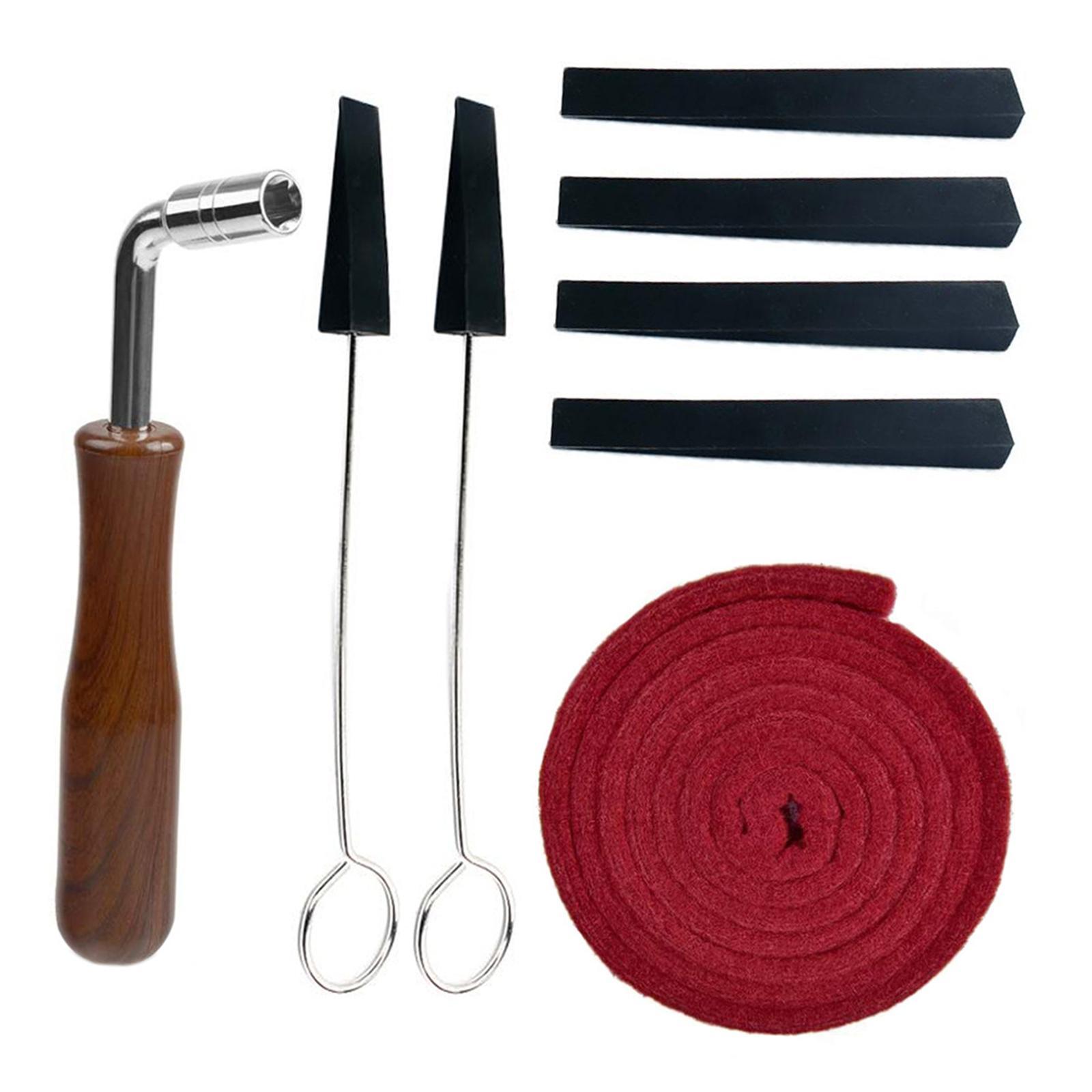 Piano Tuning Lever Tools Kit DIY Piano Fixing Kit for Maintenance Parts Pianos Repair