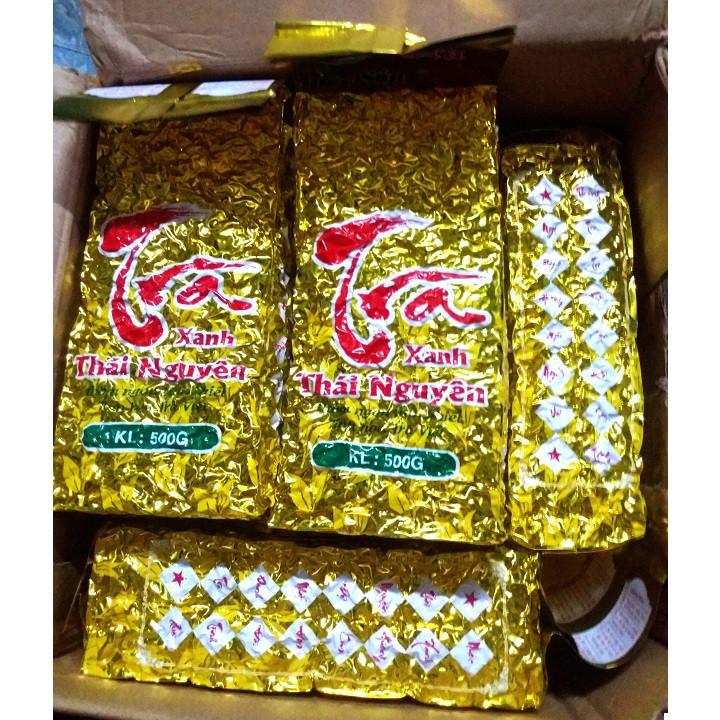 Trà xanh Tân Cương Thái Nguyên (gói vàng 500g)