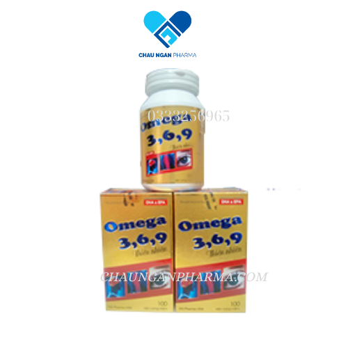 Viên bổ não tăng tuần hoàn não OMEGA 3,6,9 NATURAL USP