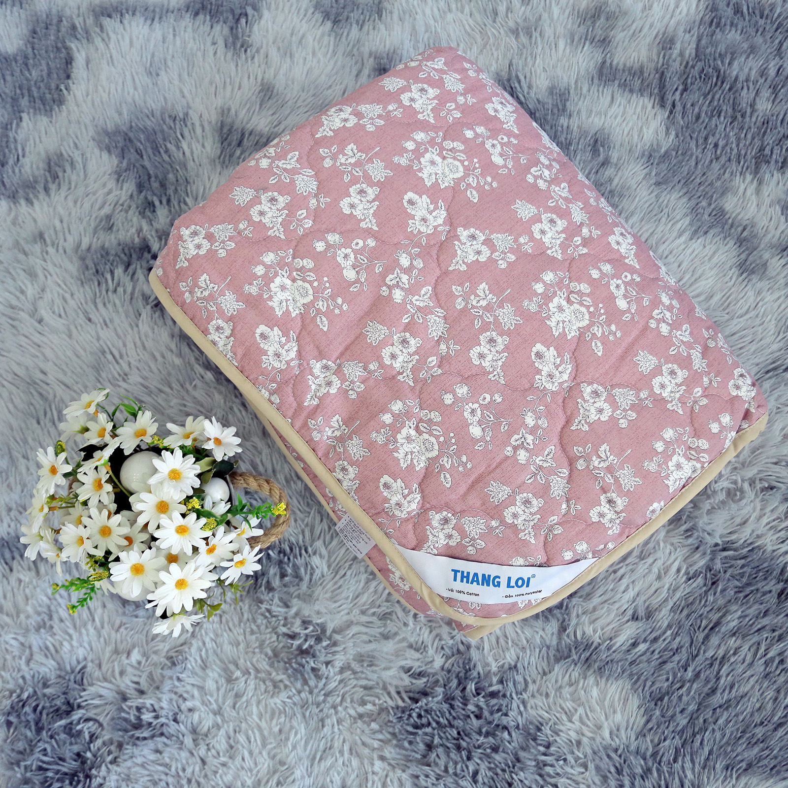 Chăn Chần Cotton Hoa Thắng Lợi Mẫu 24 - Chính hãng