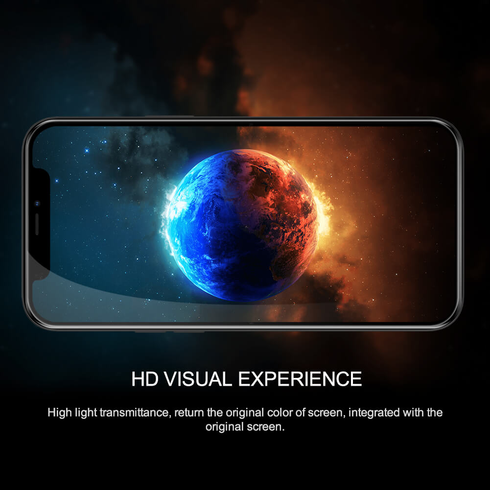 Miếng dán kính cường lực 3D full màn hình cho iPhone 13 Pro Max (6.7 inch) hiệu Nillkin Amazing CP+ Pro (Mỏng 0.23mm Kính ACC Japan Chống Lóa Hạn Chế Vân Tay) - hàng chính hãng