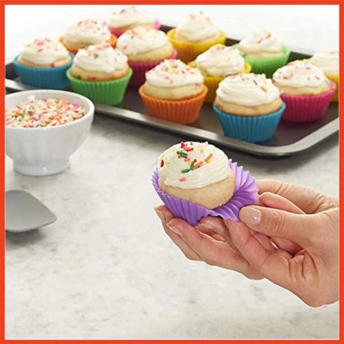 Combo 6 Khuôn Bánh Tart Silicon Nhiều Màu An Toàn