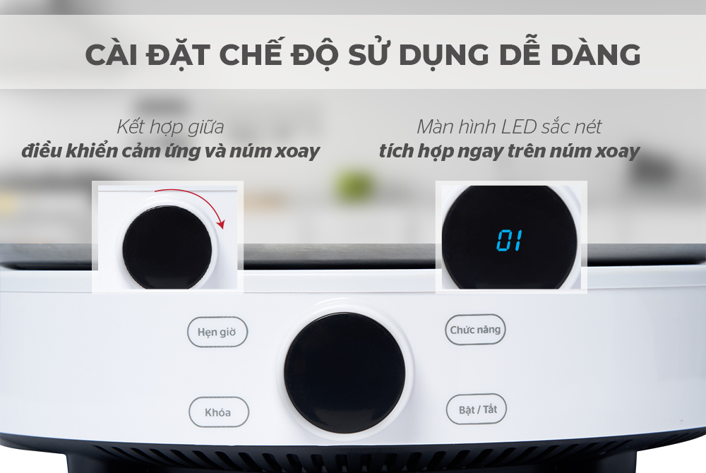 Bếp từ đơn SUNHOUSE MAMA SHD6882 - Hàng chính hãng