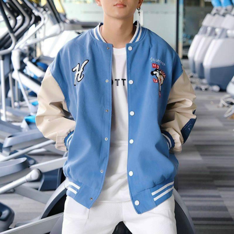 Áo Khoác Bomber Nam Nữ - Áo Khoác Nỉ Uniex hoodie phối màu Siêu Hot -( kèm ảnh