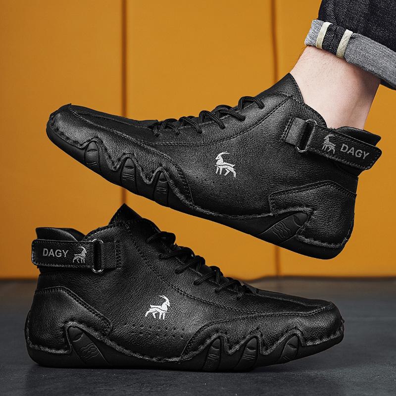 LCRTZKG Men's Sneaker Casual Casual Shoes 2023 Men's Solid Color Shoes Phong cách in Lái xe Flat Shoes Thắt lưng đàn hồi Giày thể thao ngoài trời
