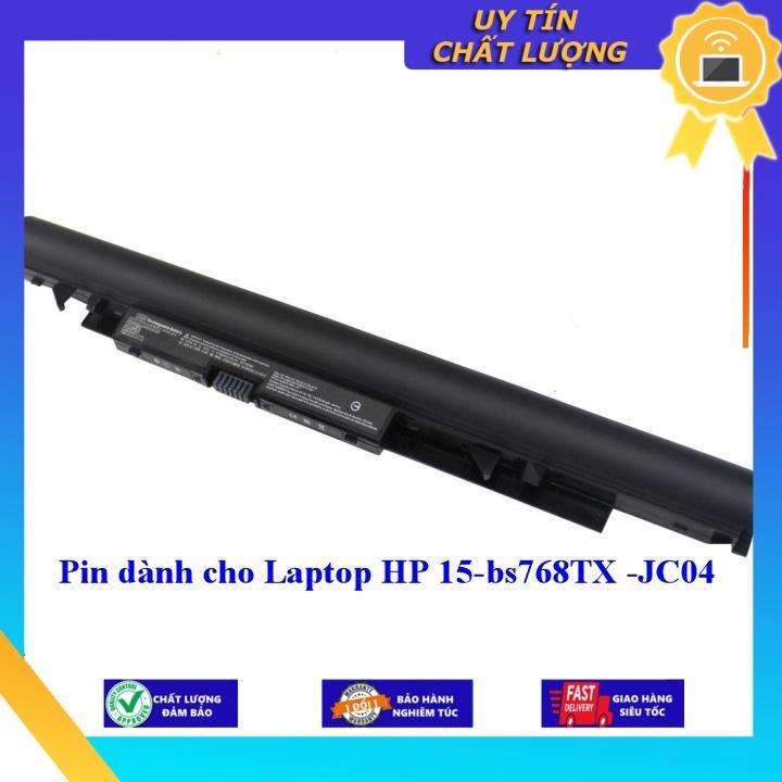 Pin dùng cho Laptop HP 15-bs768TX JC04 - Hàng Nhập Khẩu New Seal