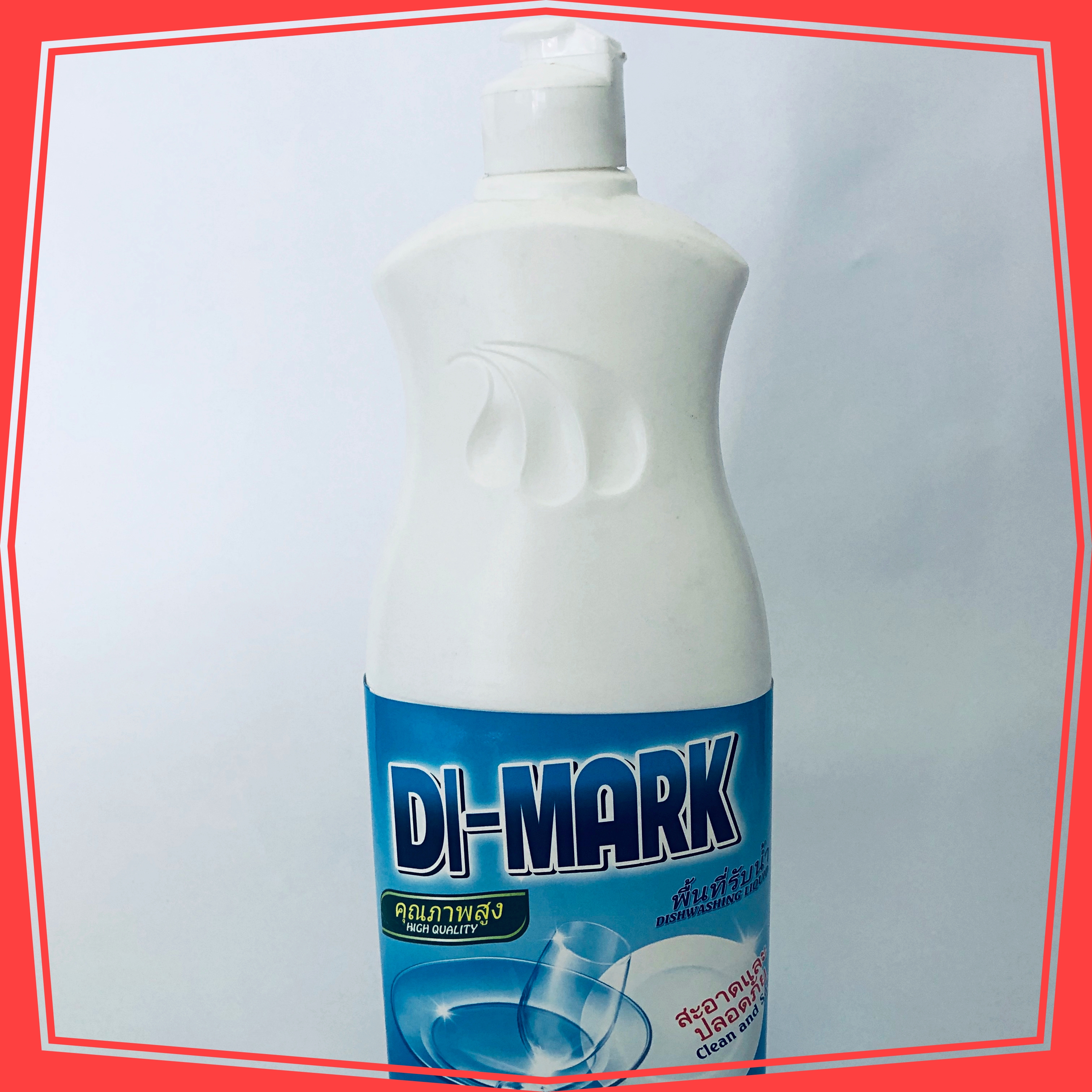 Rửa chén không mùi di-mark 800ml Diệt khuân - An Toàn Da Tay