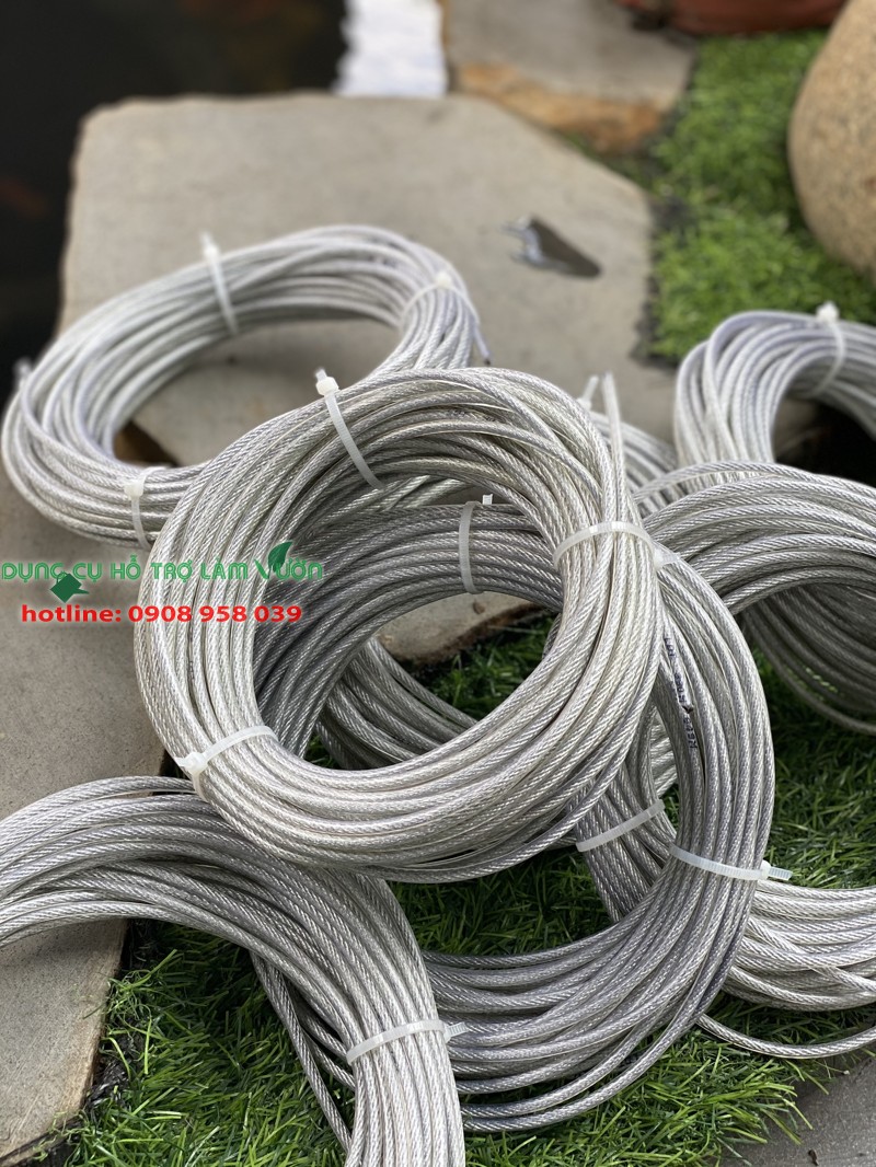 CÁP BỌC NHỰA 4 LY- CUỘN 20MET