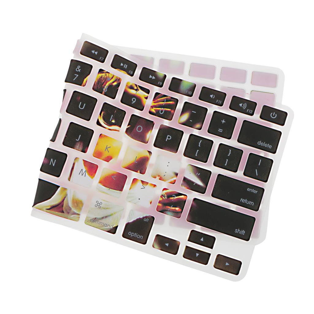 Silicone Soft Decal Keyboard Cover Skin for Laptop MAC Macbook Air/Pro 13 15