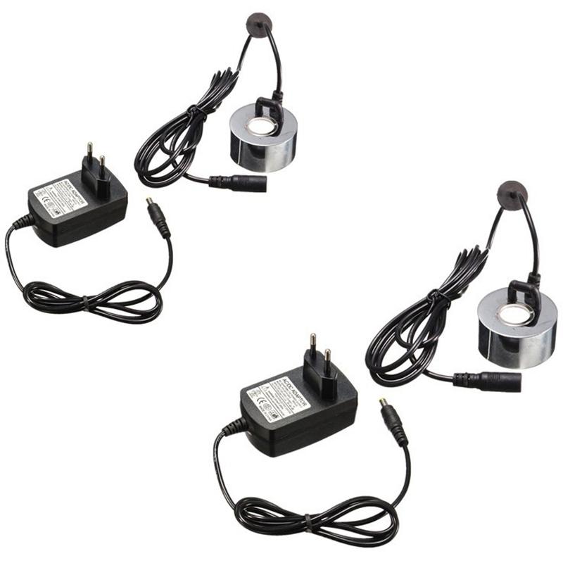2 Chiếc 45Mm Máy Phun Sương Tạo Độ Ẩm Siêu Âm Phun Sương Tạo Công Nghiệp Lồng Ấp 24V Máy Xông Khí Dung Atomizer Đầu Phun Sương Tạo Ẩm Hình Ếch Con