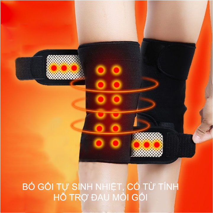 Bó gối giữ và tự sinh nhiệt thế hệ mới vừa bảo vệ vừa hỗ trợ đau mỏi gối BG03
