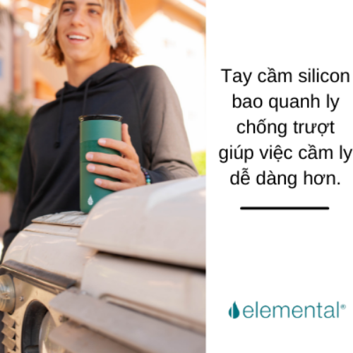 LY GIỮ NHIỆT ELEMENTAL ARTISAN MÀU TRƠN (480ML)