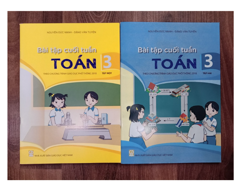 Sách - Bài tập cuối tuần Toán 3 - tập 1