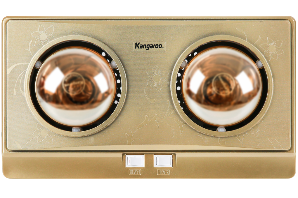 Đèn Sưởi Phòng Tắm Kangaroo KG247/KG247V - 2 Bóng - Hàng chính hãng