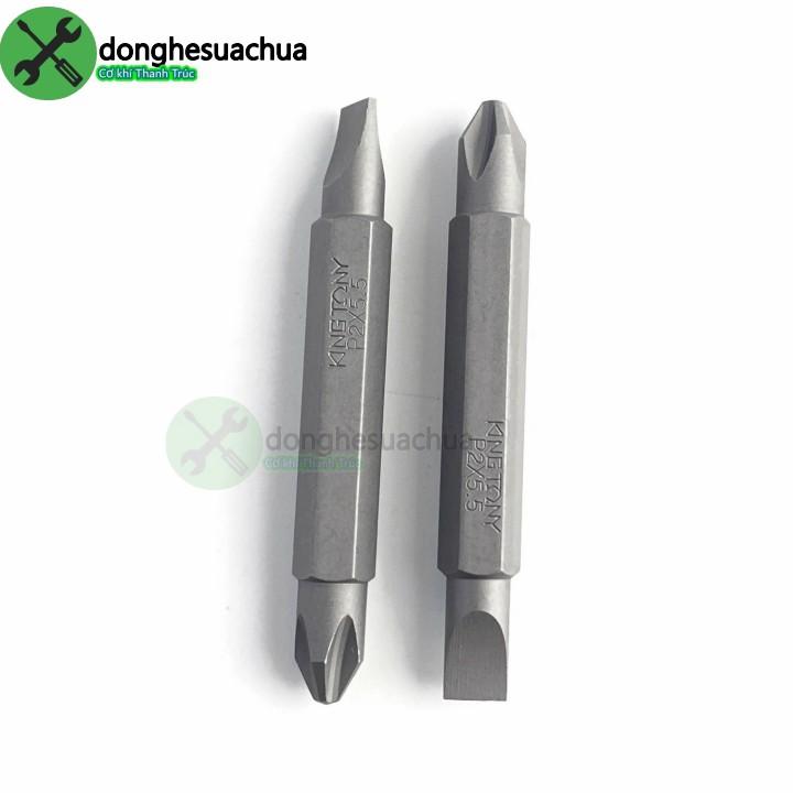 Mũi vít hai đầu dẹp + bake Kingtony 1360552P dài 60mm
