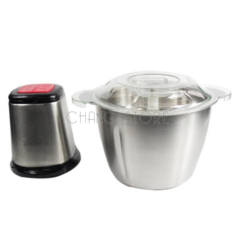 Máy Xay Thịt Đa Năng Cối INOX 304 - Cối xay thực phẩm, rau củ