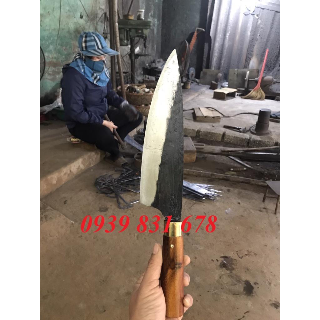 Bộ Dao nhà bếp rèn thủ công 100% bằng thép nhíp ô tô cao cấp, mua hàng để cảm nhận sự khác biệt với shop khác
