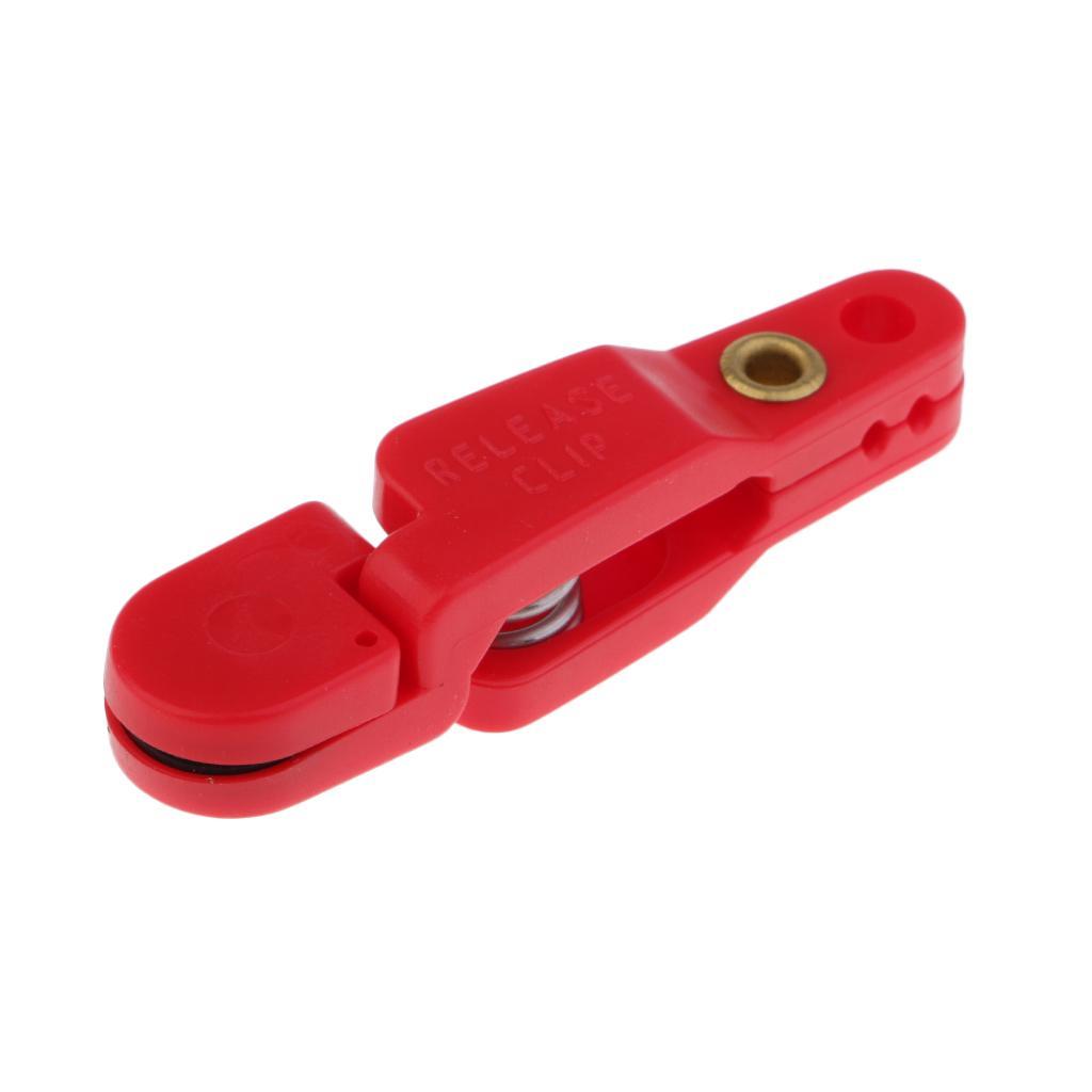 3 X Plastic Snap Release Clip For Weight Planer Board Kite Heavy Tension Red