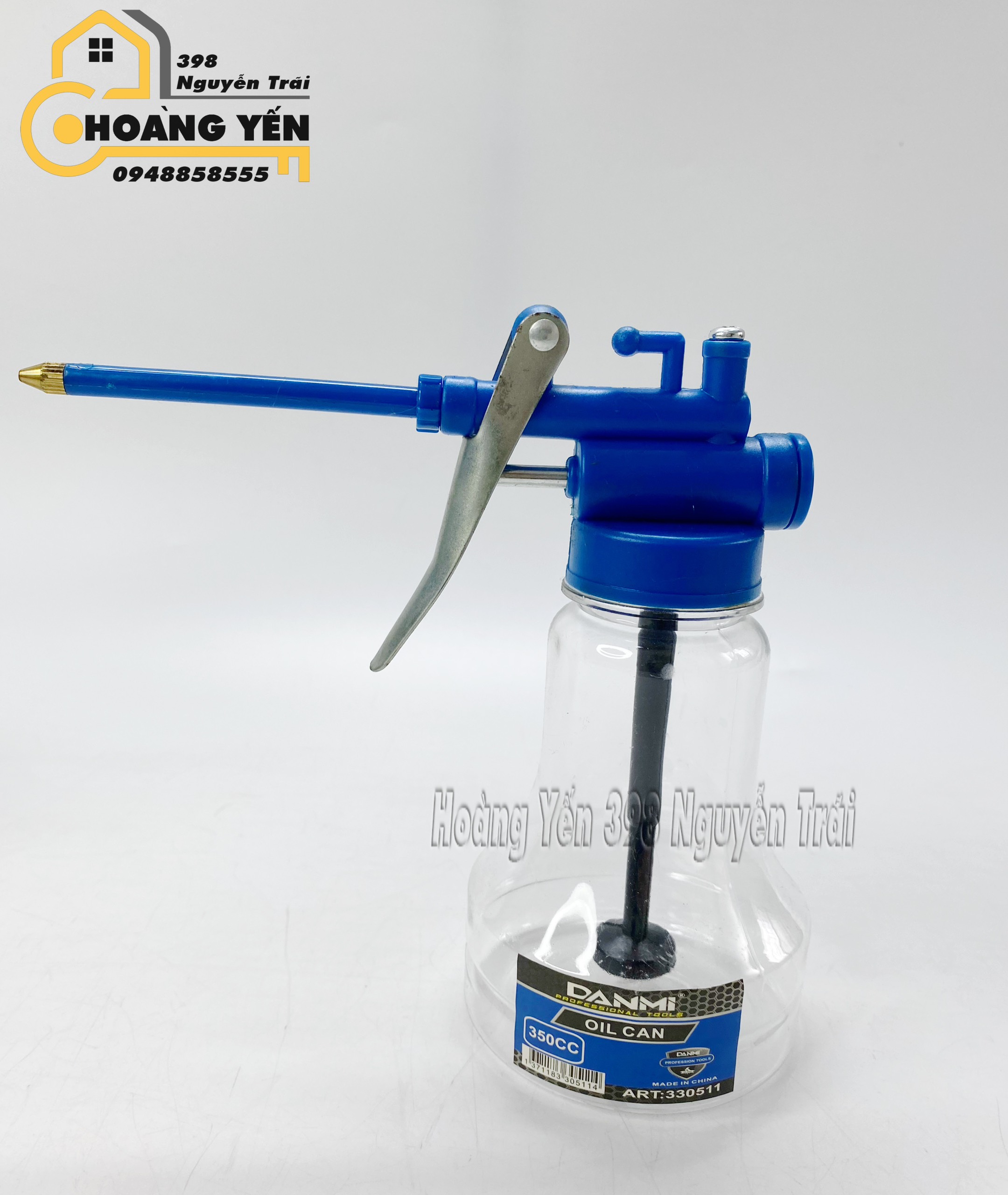 Bình xịt dầu bằng nhựa trong suốt DANMI 350cc D330511 Bình xịt dầu trong suốt bình xịt nhớt trong suốt