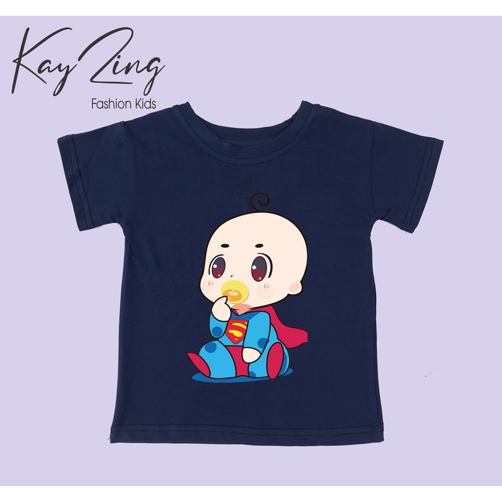 Áo thun trẻ em nam cotton 100% các màu : Mã 056