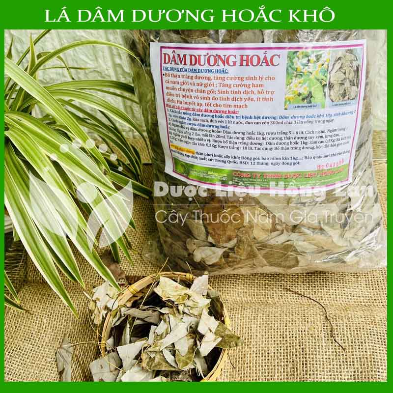 Lá Dâm Dương Hoắc khô  đóng gói 1kg