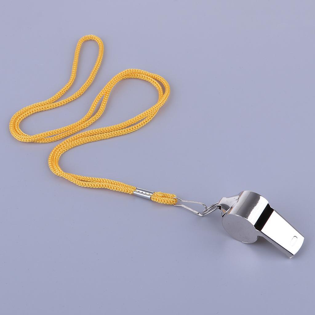 Yellow ABS Whistles Emergency Referee Whistle for Sports Coaches Training