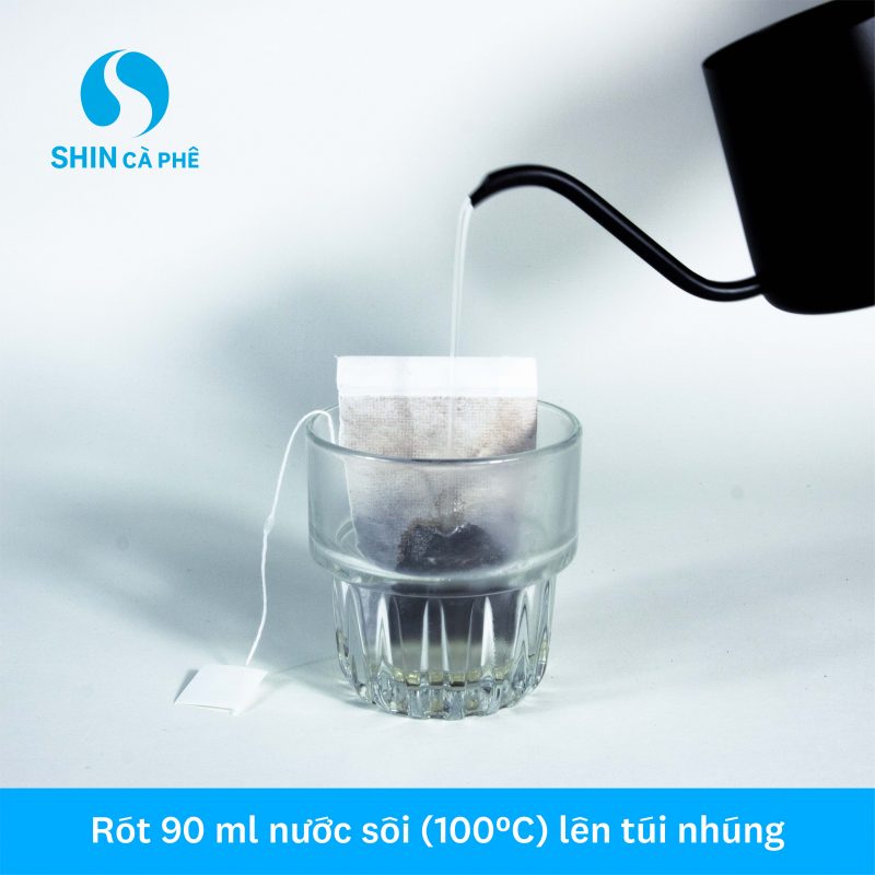 SHIN Cà Phê - Combo Cà phê Túi nhúng A Lưới và Đà Lạt hộp 10 gói