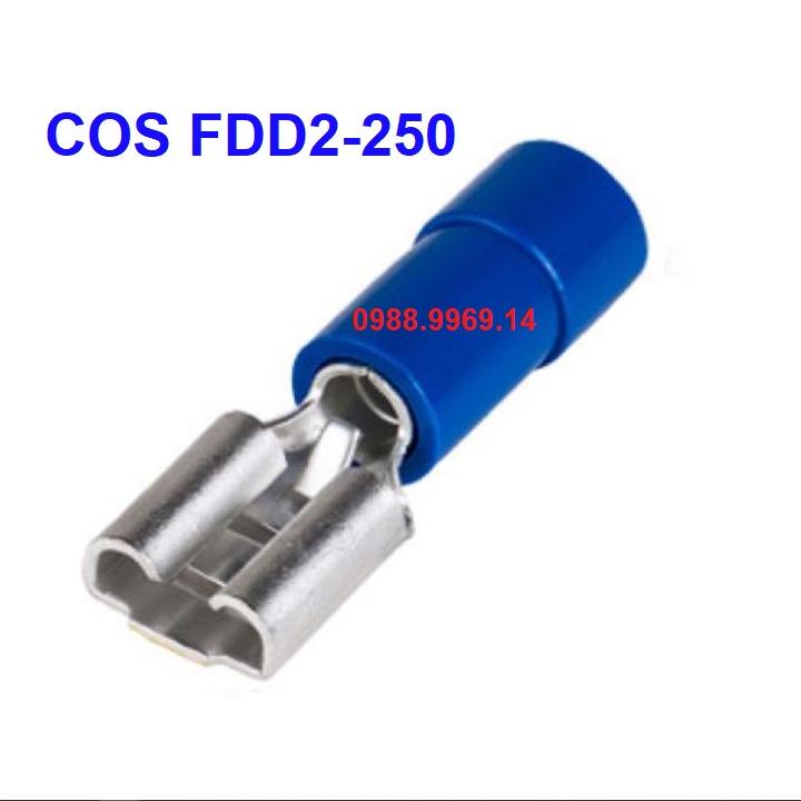 Cos FDD2-250 đầu cos ghim đồng bọc nhựa