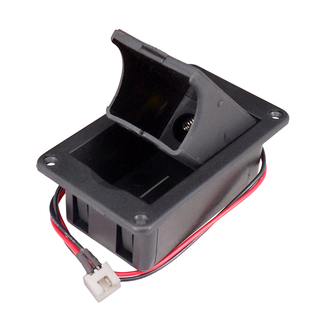 Guitar Battery Box 9V Battery Box Case Holder for Active Guitar Bass Pickup