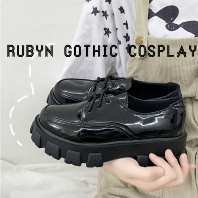 Giày Boot Oxford cổ thấp cá tính ( BÓNG & NHÁM ) ( Size 35 - 40 )