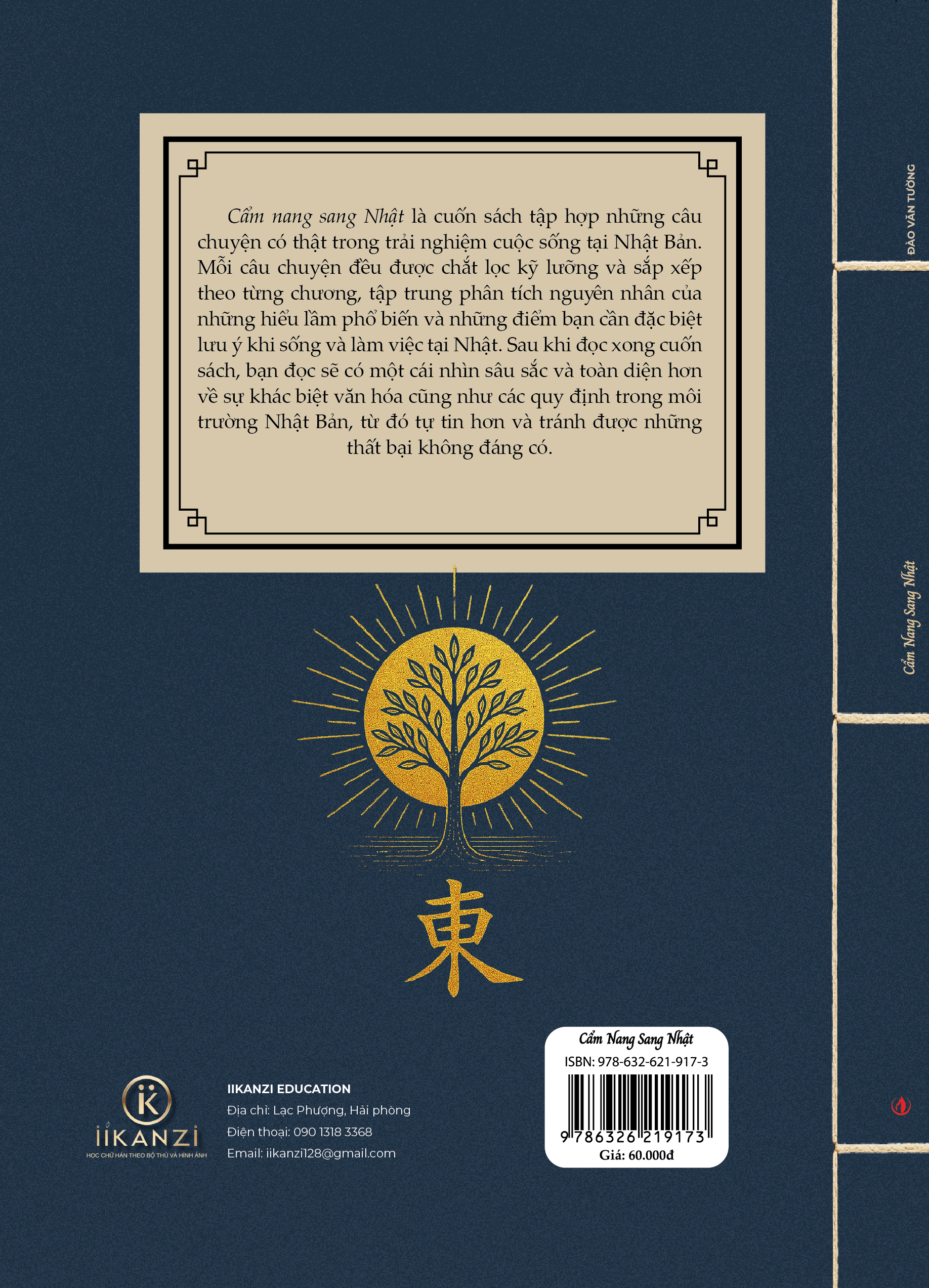 Sách - Cẩm nang sang Nhật - Tác giả Đào Văn Tường - Trithuctrebooks - Khổ 17.5*25 cm