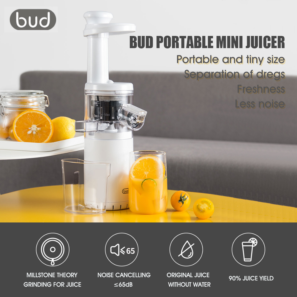 Máy Ép Trái Cây Mini Youpin Bud Không Ồn Năng Suất Cao 90%
