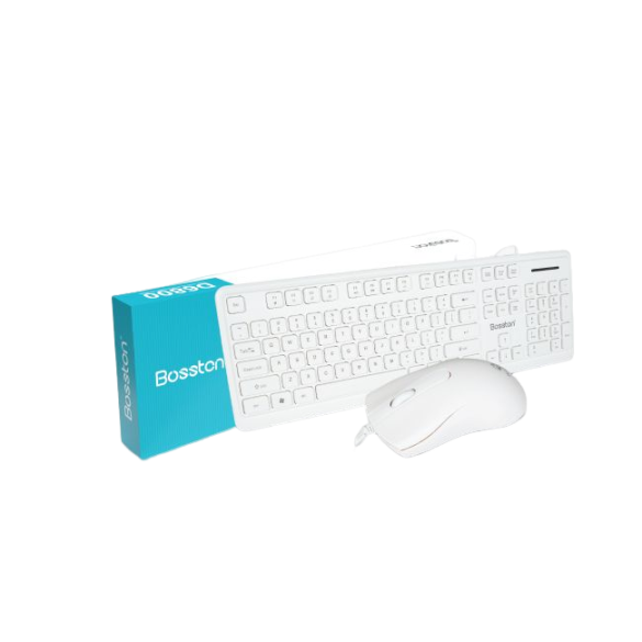 Bộ bàn phím chuột máy tính có dây Bosston D6800 Fullsize - Hàng chính hãng