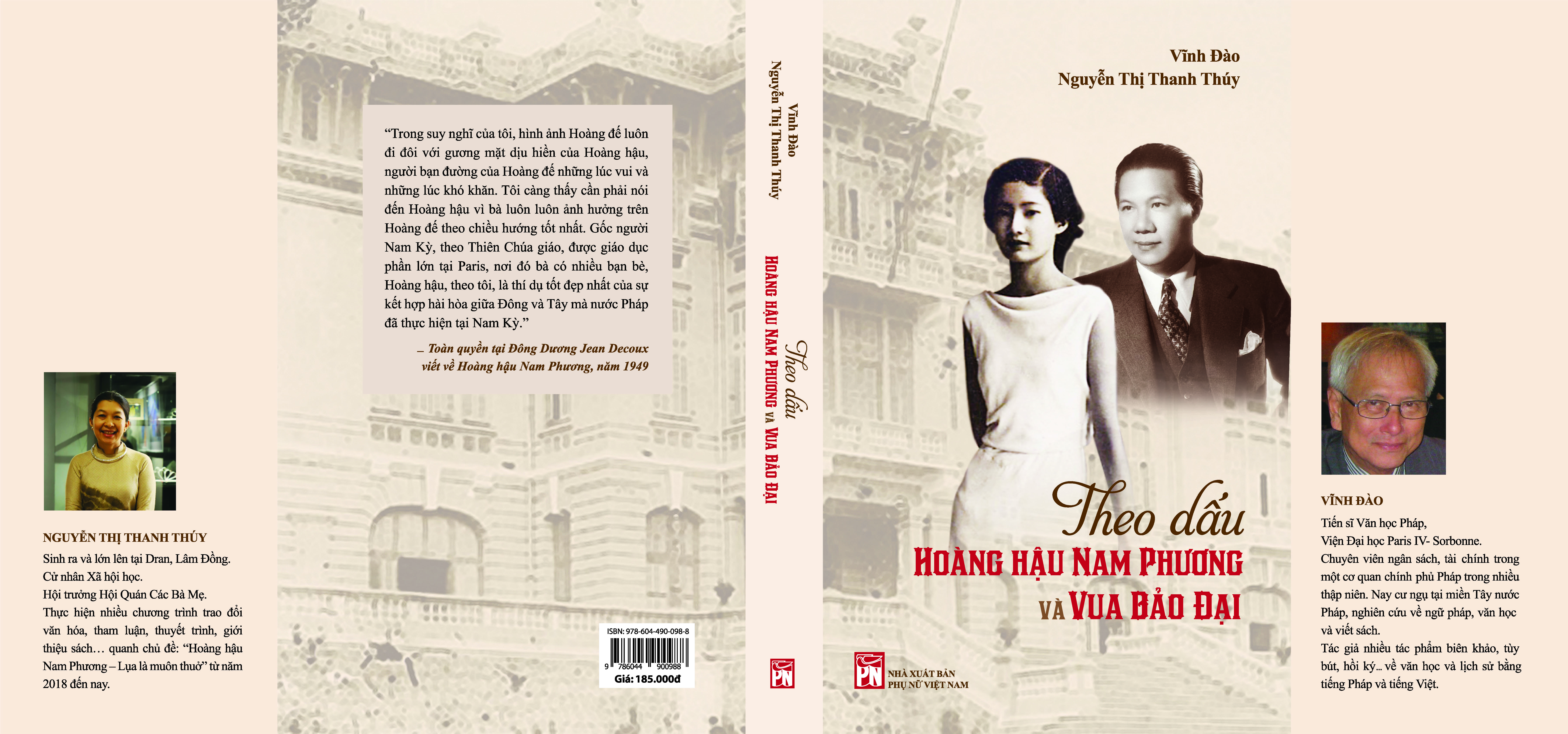 Theo dấu hoàng hậu nam phương và vua Bảo Đại - NXB Phụ Nữ VN