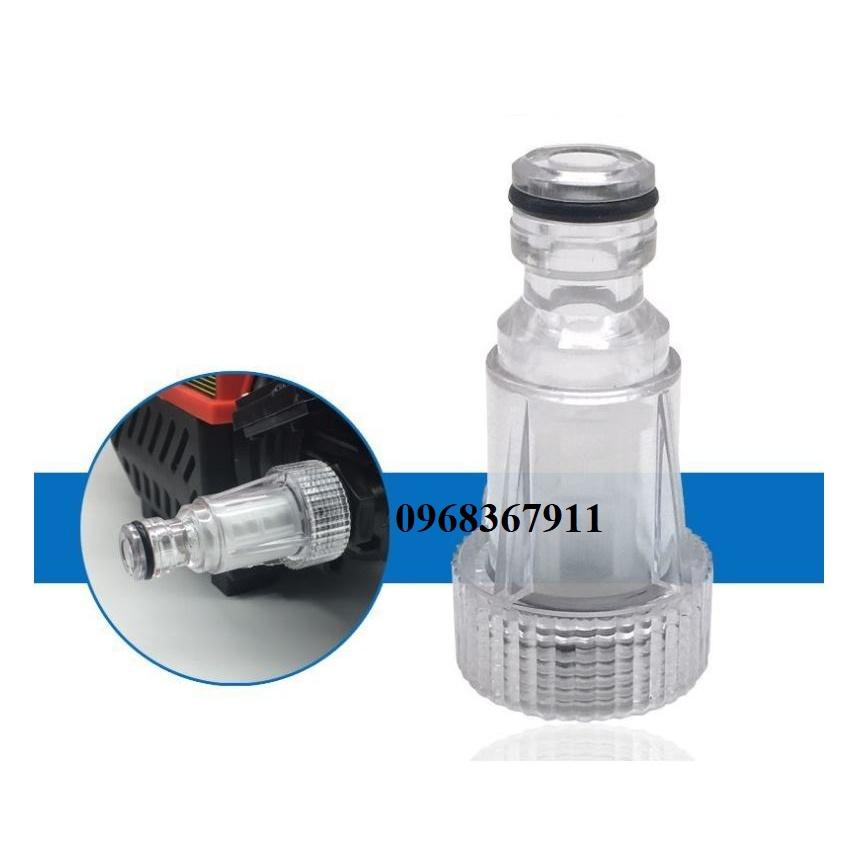 Cút lọc nước máy rửa xe - đầu lọc nước lắp máy rửa xe