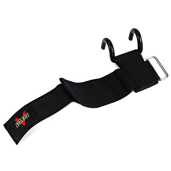 Găng Tay Có Móc Hỗ Trợ Nâng Tạ Weight Lifting Hook Valeo (1 Đôi)