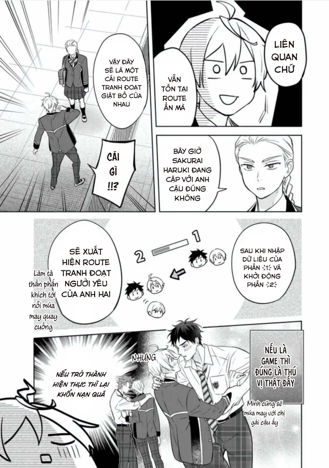 tôi nhận ra mình là em trai của nhân vật chính game bl chapter 12 17