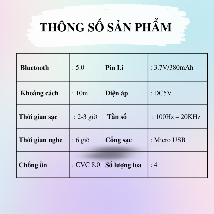 Loa nghe nhạc đeo cổ BBH-929S - Bộ loa toàn dải hướng lên trên giúp tối ưu hóa âm thanh cho riêng bạn