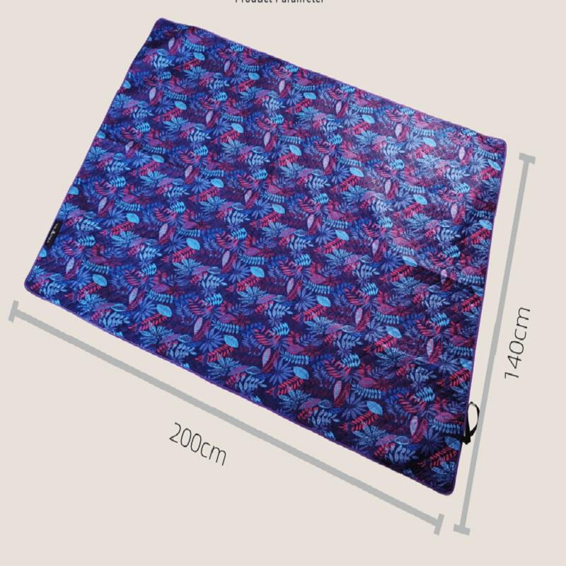 Gấp Gọn Chống Thấm Dã Ngoại Biển Thảm Di Động Ngoài Trời In Hình Ẩm Cắm Trại Ngủ Thảm Du Lịch