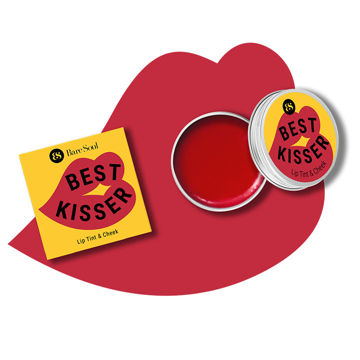 Combo son dưỡng có màu và không màu BareSoul Best Kisser Lip Set