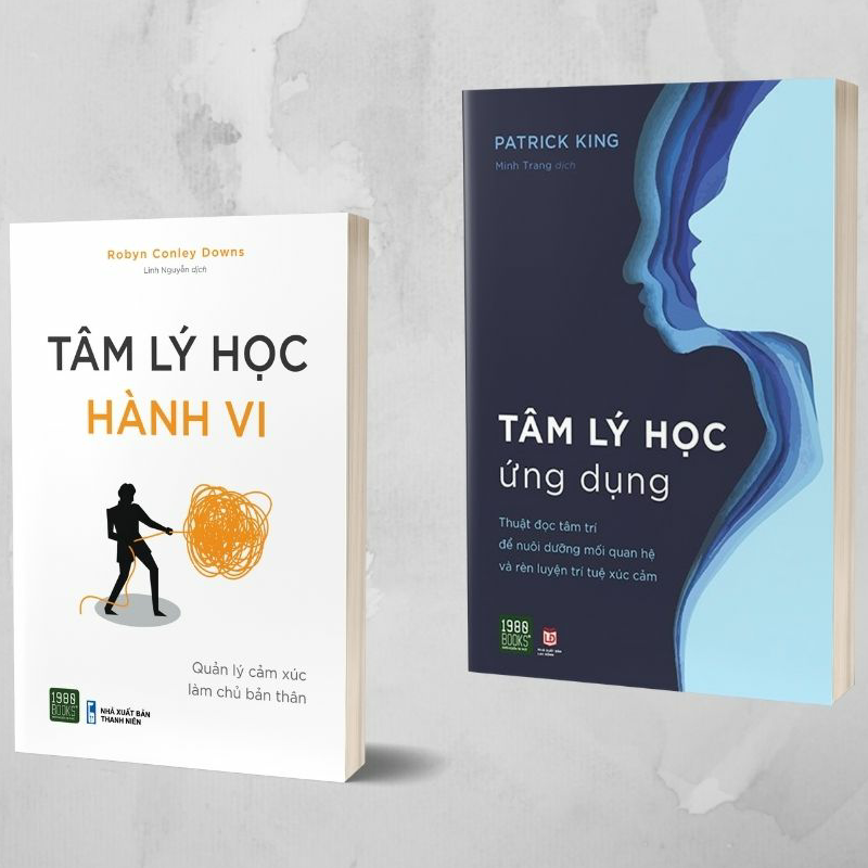 Combo 2 Cuốn : Tâm Lý Học Ứng Dụng + Tâm Lý Học Hành Vi