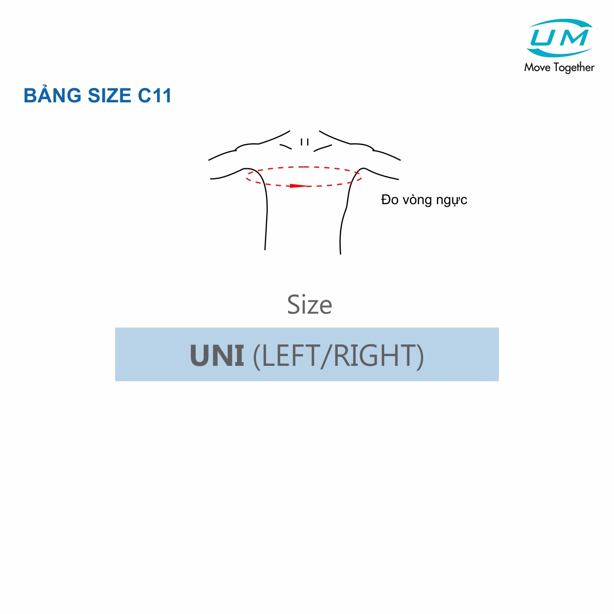 Đai cố định khớp vai United Medicare (C11)
