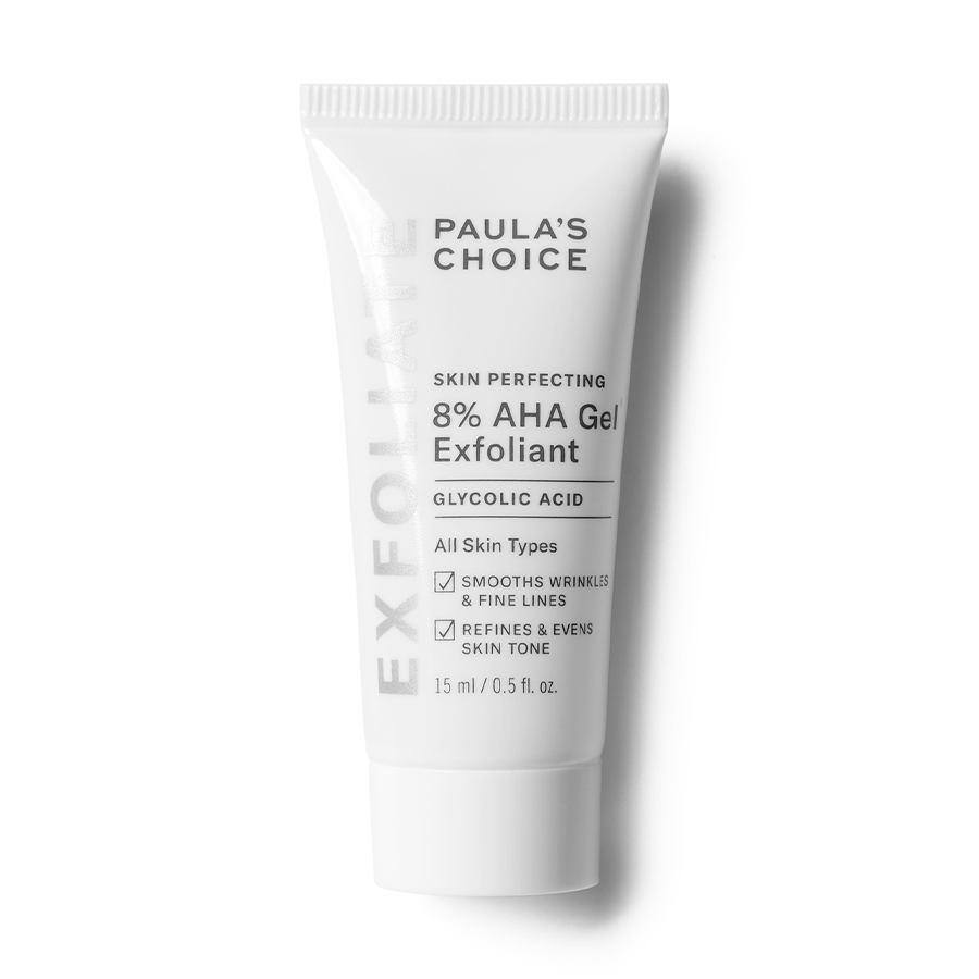 Gel Tẩy Tế Bào Chết Làm Mềm và Sáng Mịn Da Paula's Choice Skin Perfecting 8% AHA Gel Exfoliant 15ml + Tặng Kèm Gương Hai Mặt Màu Ngẫu Nhiên